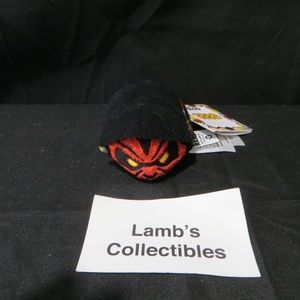 Disney Store Authentic Star Wars Phantom Menace Darth Maul tsum tsum plush 3.5"